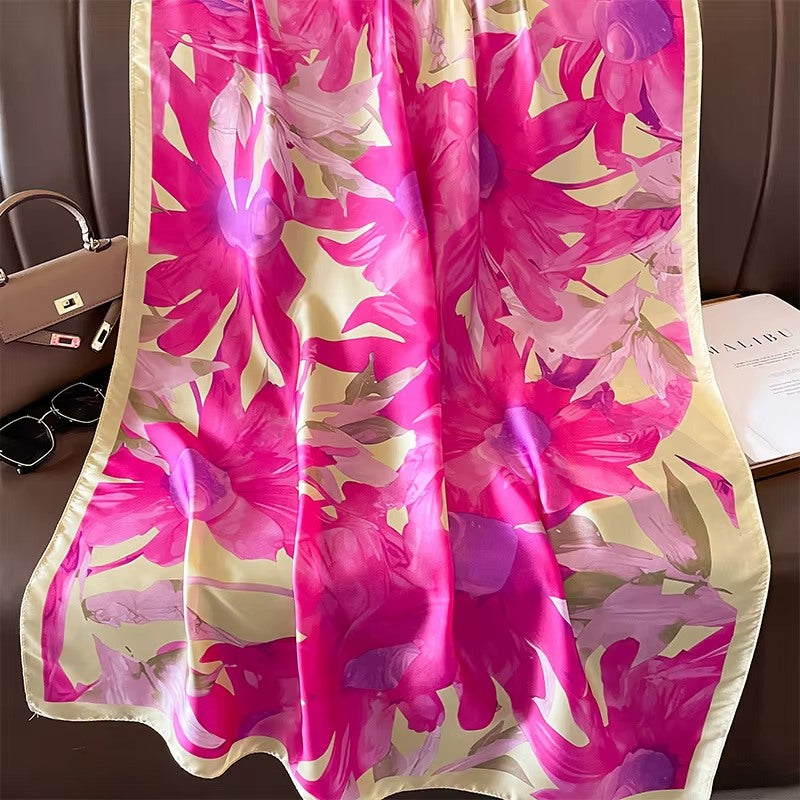 Printed colorful Scarves
