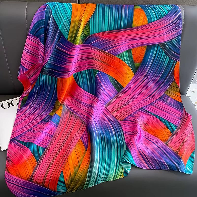 Printed colorful Scarves