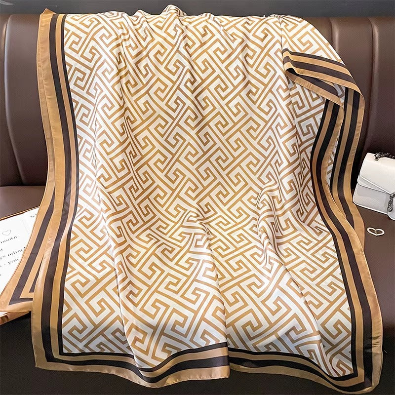 Printed colorful Scarves